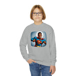 SUPER HERO BOY Crewneck Sweatshirt CULTURAL DESIGNS BACK TO SCHOOL WEAR KIDS