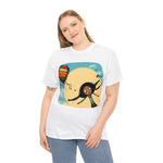 Ballon Girl, Graphic fun T-shirt, artistic shirt, custom design