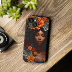 BEAUTIFUL BLACK WOMAN ORANGE Tough Cases ACCESSORIES