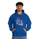 LOVE YOURSELF HOODIE Unisex Hooded Sweatshirt FAITH AND GOOD VIBES