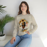 IT'S FALL Y'ALL Unisex HALLOWEEN Crewneck Sweatshirt GOOD VIBES SISTERHOOD