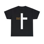 CROSS GRACE  Faith Based Unisex Cotton Tee FAITH AND GOOD VIBES