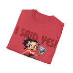 Engagement Shirt, Betty Boop, engagement customer,  wedding engag, unique engagement gift, Christmas engag, gifted engaged, engaging ring