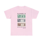 FOOD STAMPS HUMBLE BEGINNINGS Cotton Tee of Unisex GOOD VIBES