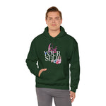 LOVE YOURSELF HOODIE Unisex Hooded Sweatshirt FAITH AND GOOD VIBES