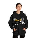 Class of DD214  Unisex Heavy  Hooded Sweatshirt