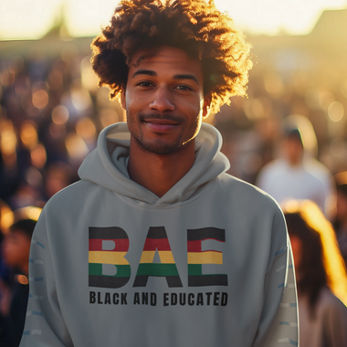 BAE Black and Educated, Black Pride, graphic t-shirt, African American custom designs