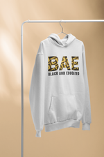 BAE Black and Educated graphic hoodie, black lives matter, african print